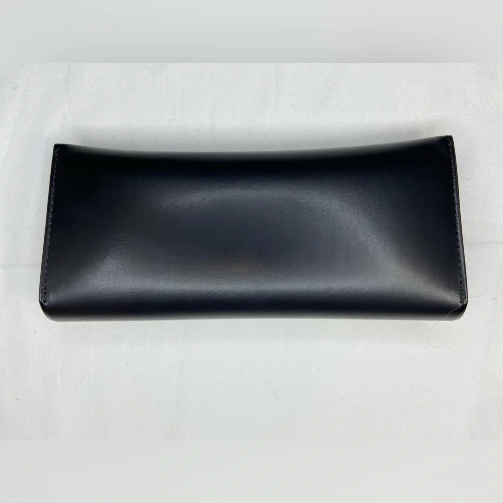 Dunhill Black Leather Eye Glass Case excellent‎ Condition